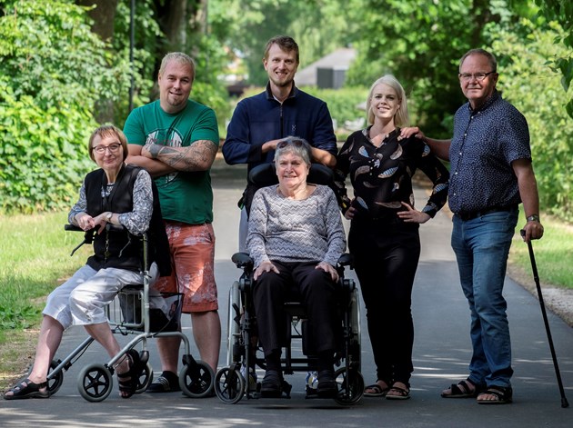 Brugerrådet på Sclerosehospitalet glæder sig til at følge arbejdet med at anlægge sansehaven og til at tage den i brug.
